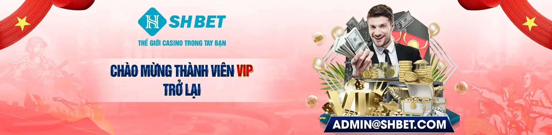 chào mừng Vip quay trở lại Shbet8888
